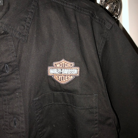 Harley button up - Picture 3 of 4
